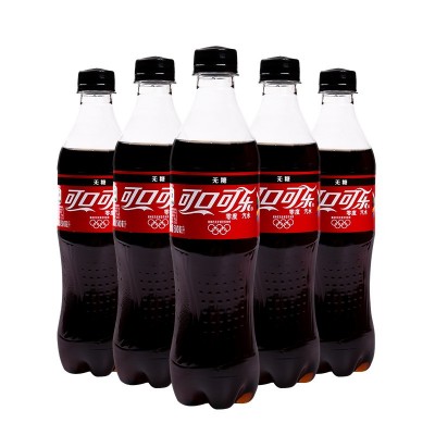 零度可口可乐汽水500ml*12/箱 夏季清爽解暑碳酸饮料饮品