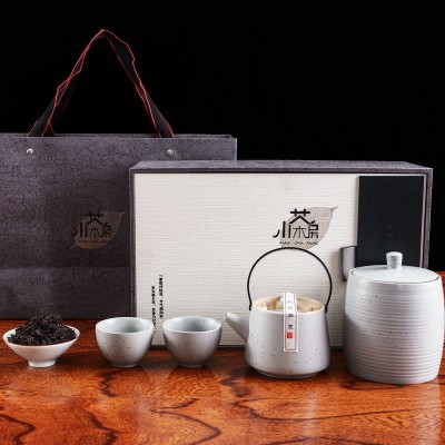 独之山品质正山小种礼盒装红茶含茶具套装厂家批发