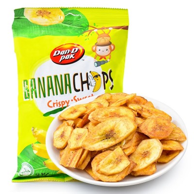 越南进口原装 Dan.D pak 甜脆香蕉片150克 休闲小零食 团购 批发
