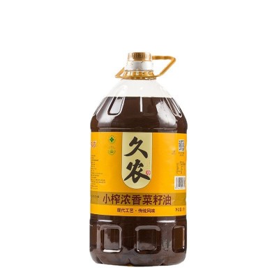 【包邮】四川久农5L小榨浓香纯菜籽油 适用川菜 厂家批发食用油