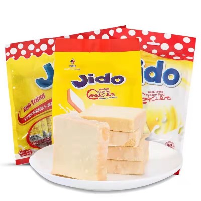 越南味滋铺Jido鸡蛋面包干250g早餐零食网红小吃零嘴香脆涂层饼干