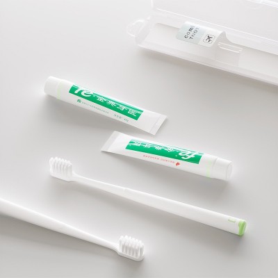 【旅行套盒】口腔医院成人细软毛牙刷牙膏印logo开业礼品宣传现货